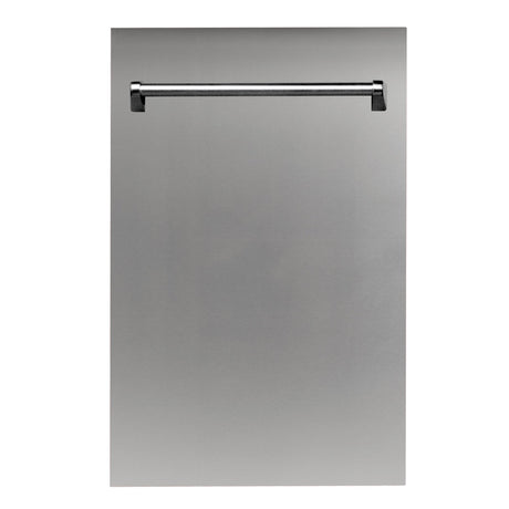 ZLINE 18 in. Dishwasher Panel with Traditional Handle (DP-18) [Color: Black Matte]