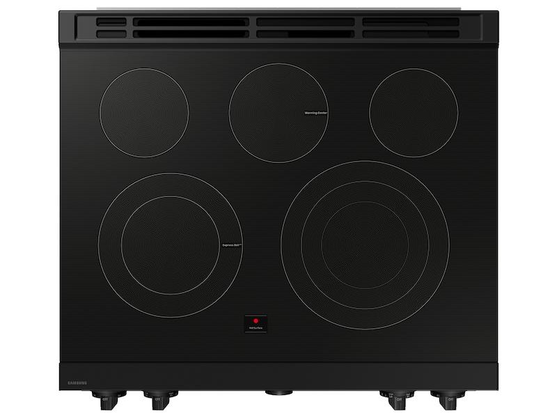 Bespoke 6.3 cu. ft. Smart Slide-In Electric Range with Smart Oven Camera & Illuminated Precision Knobs in Stainless Steel