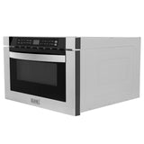 ZLINE 24 in. 1.2 cu. ft. Built-in Microwave Drawer with Color Options (MWD-1) [Color: Stainless Steel]