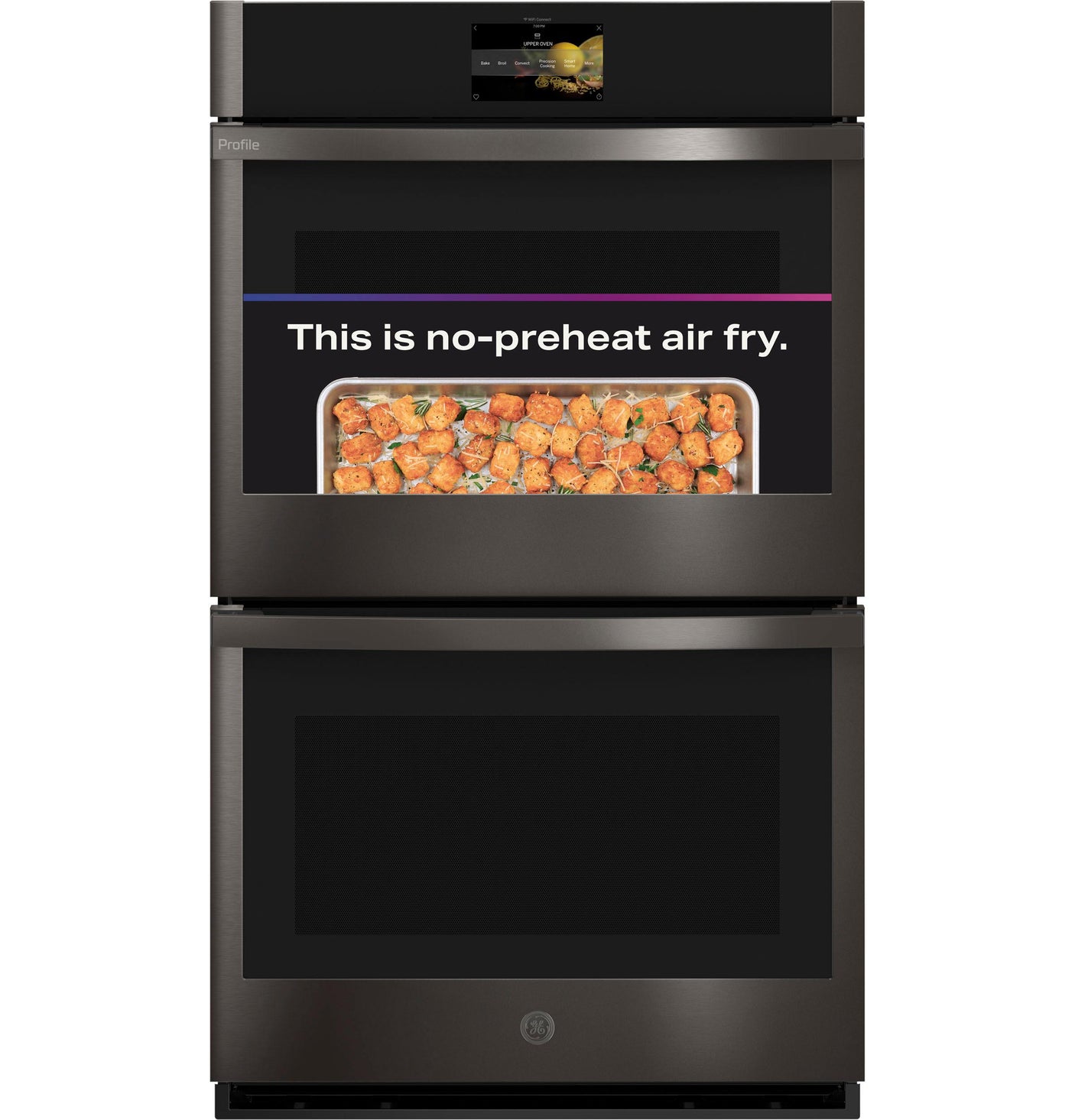 GE Profile™ 30" Smart Built-In Convection Double Wall Oven with No Preheat Air Fry and Precision Cooking