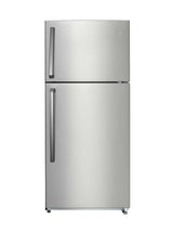 Danby 18.1 cu. ft. Apartment Size Fridge Top Mount in Stainless Steel