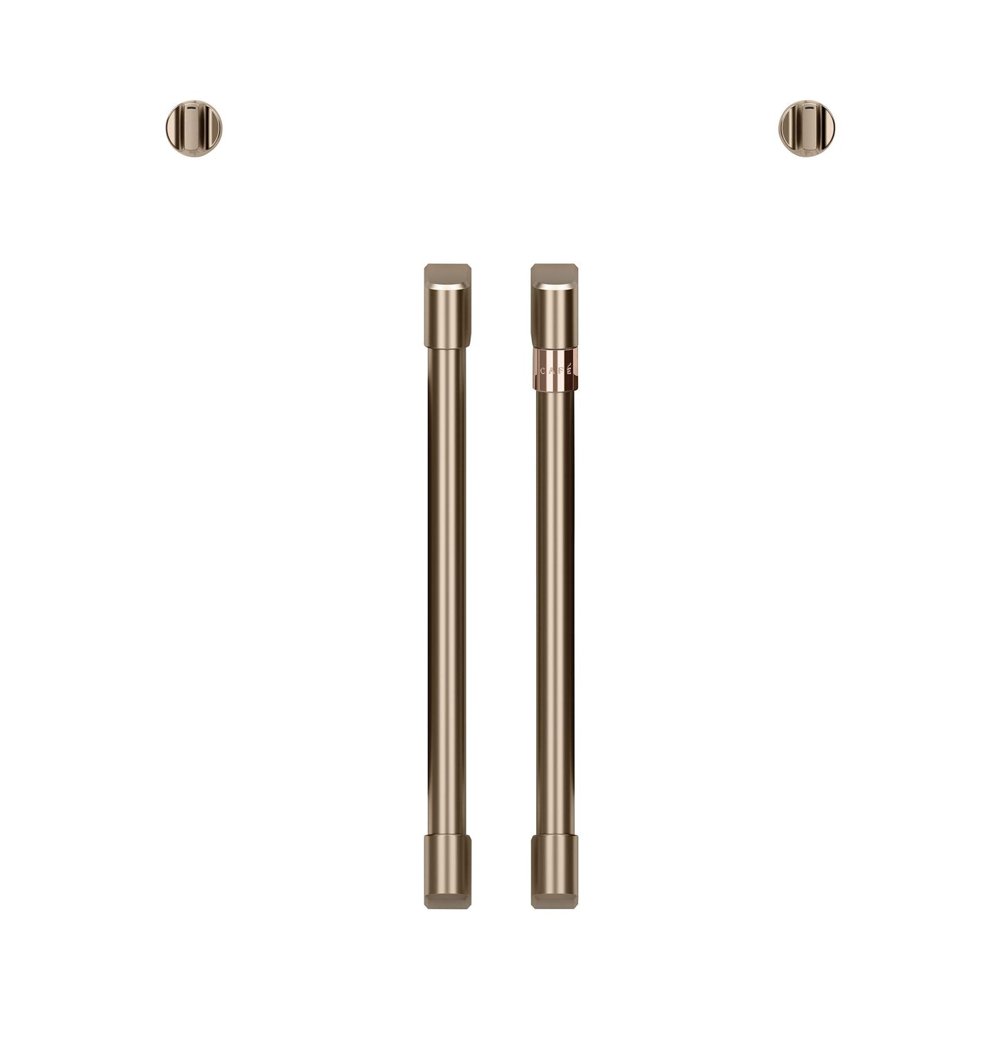 Café™ 2 French-Door Handles; - Brushed Bronze