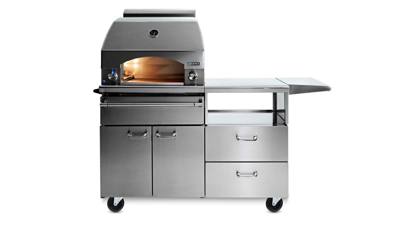 Napoli outdoor Oven™ and 54" Mobile Kitchen Cart