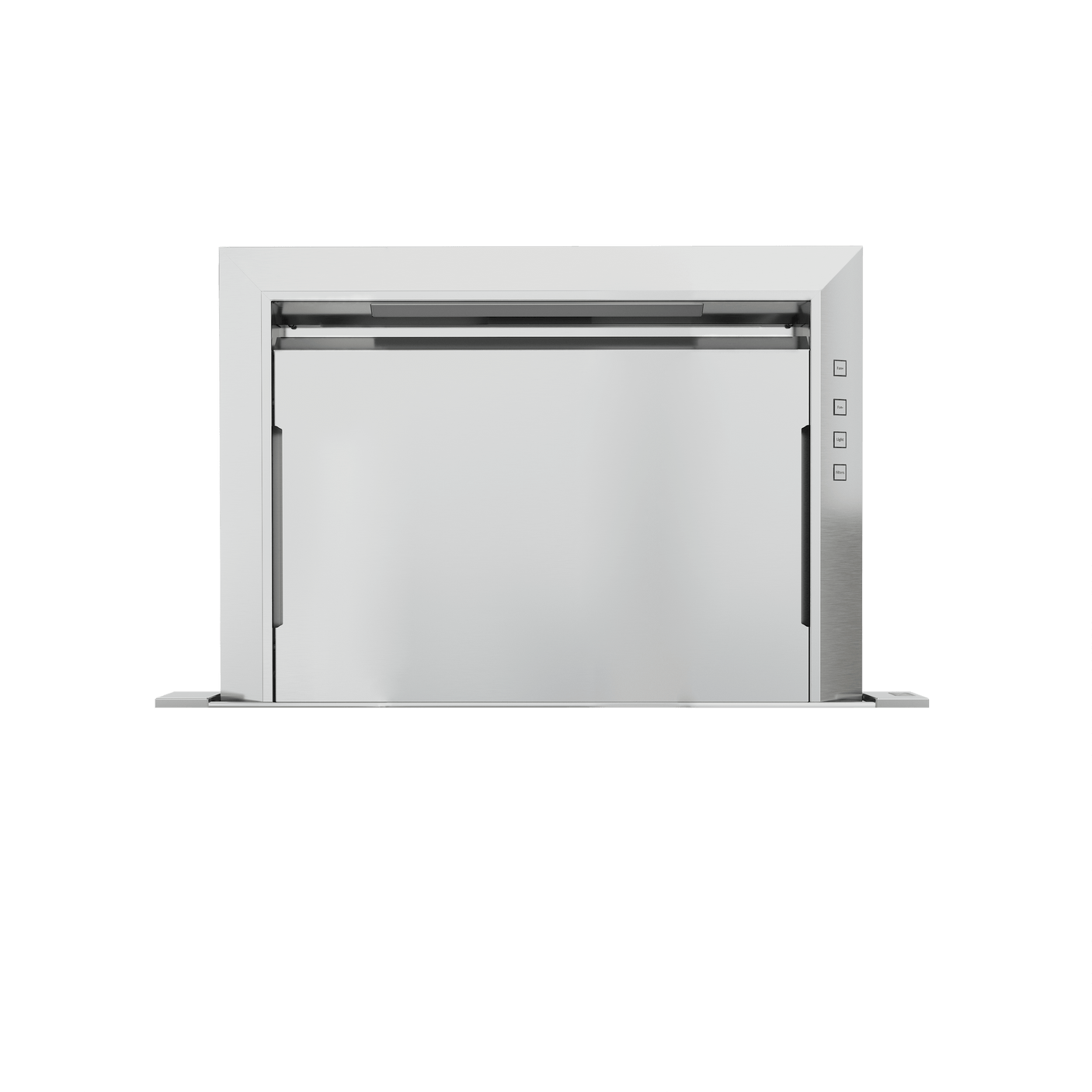 Lift Downdraft, 18" rise, 30" width, Stainless Steel