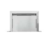 Lift Downdraft, 18" rise, 30" width, Stainless Steel