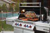 Prestige PRO 500 RSIB with Infrared Side and Rear Burners , Propane, Stainless Steel