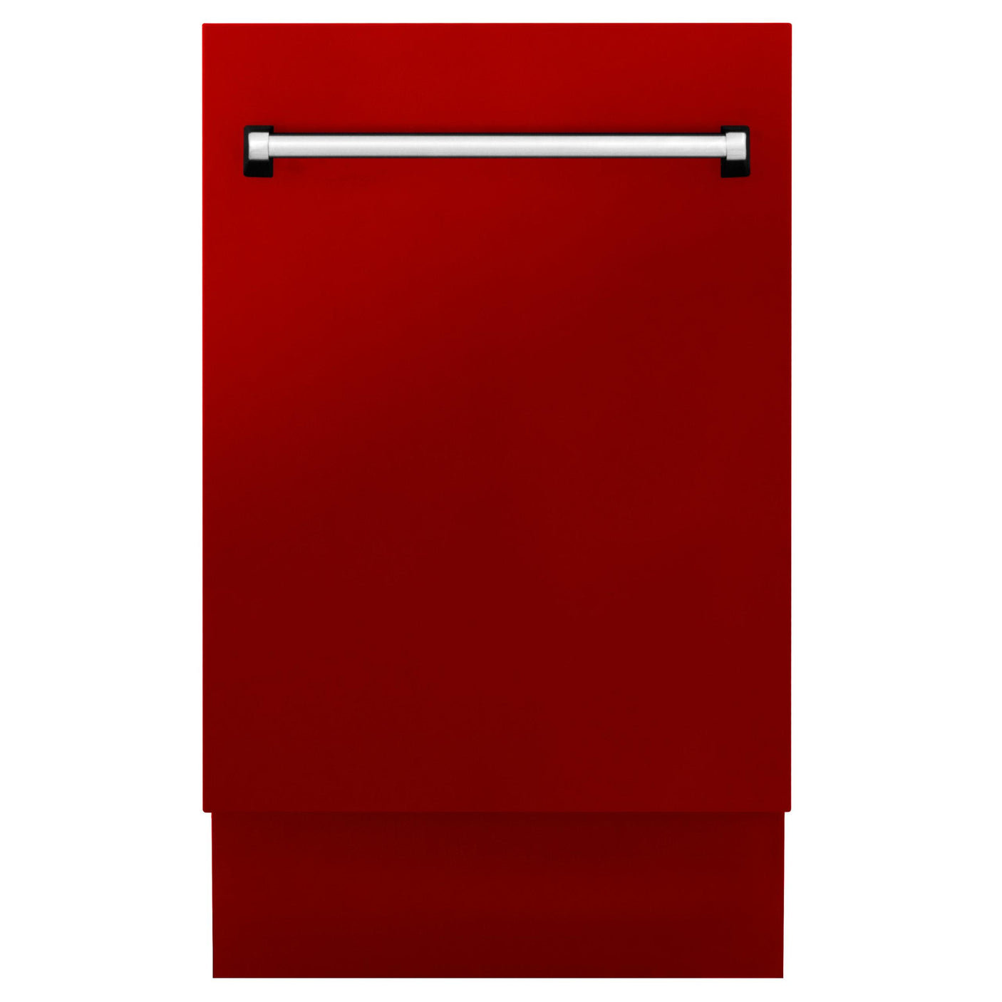 ZLINE 18" Tallac Series 3rd Rack Top Control Dishwasher with Traditional Handle, 51dBa [Color: Red Gloss]