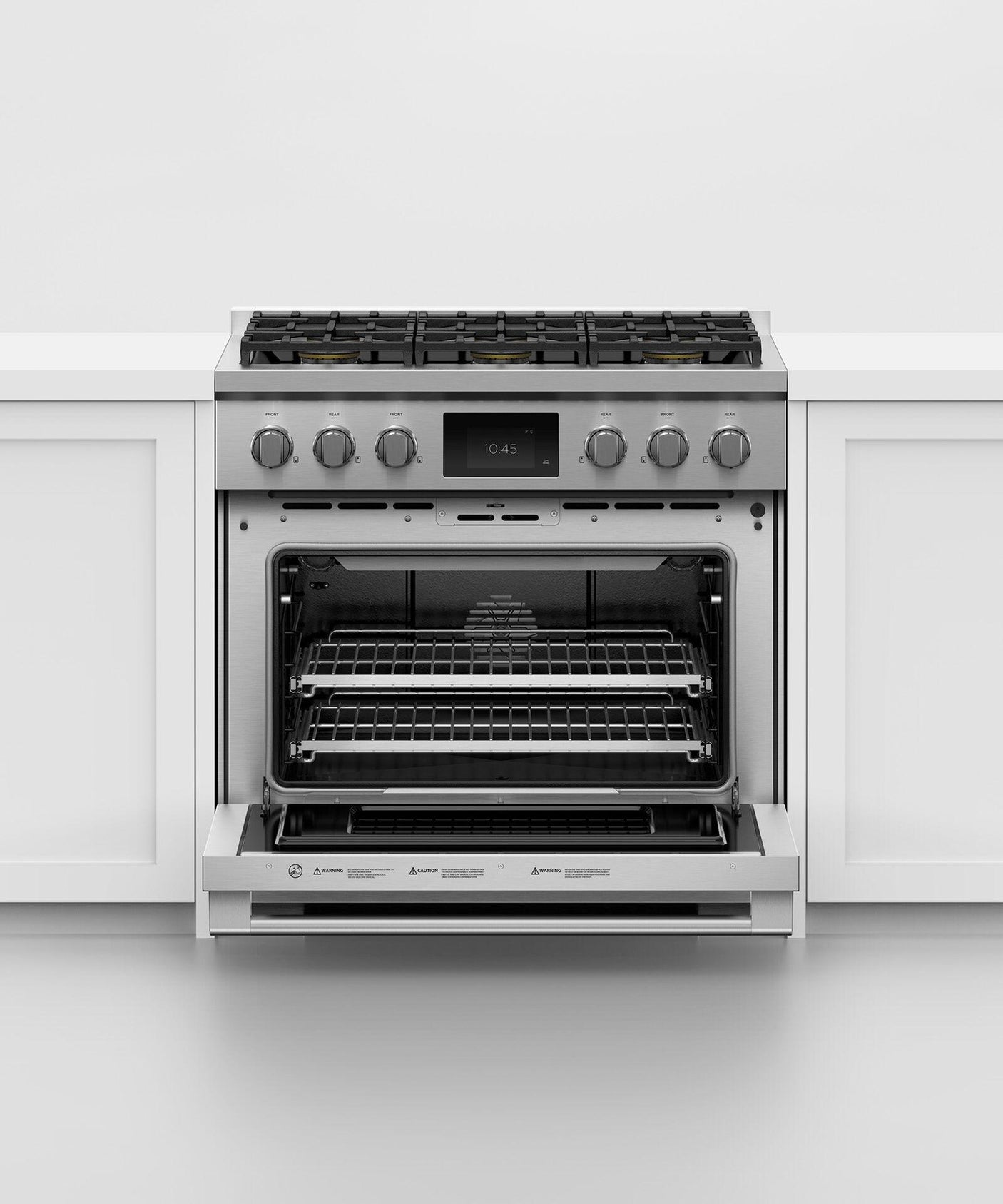 36" Series 9 Professional Dual Fuel 6 Burner Self-Cleaning Range