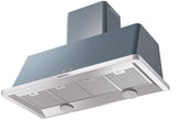 Majestic 48 Inch Blue Grey Wall Mount Convertible Range Hood