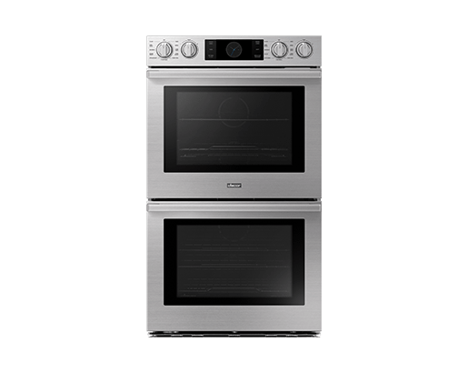 30" Steam-Assisted Double Wall Oven, Silver Stainless Steel