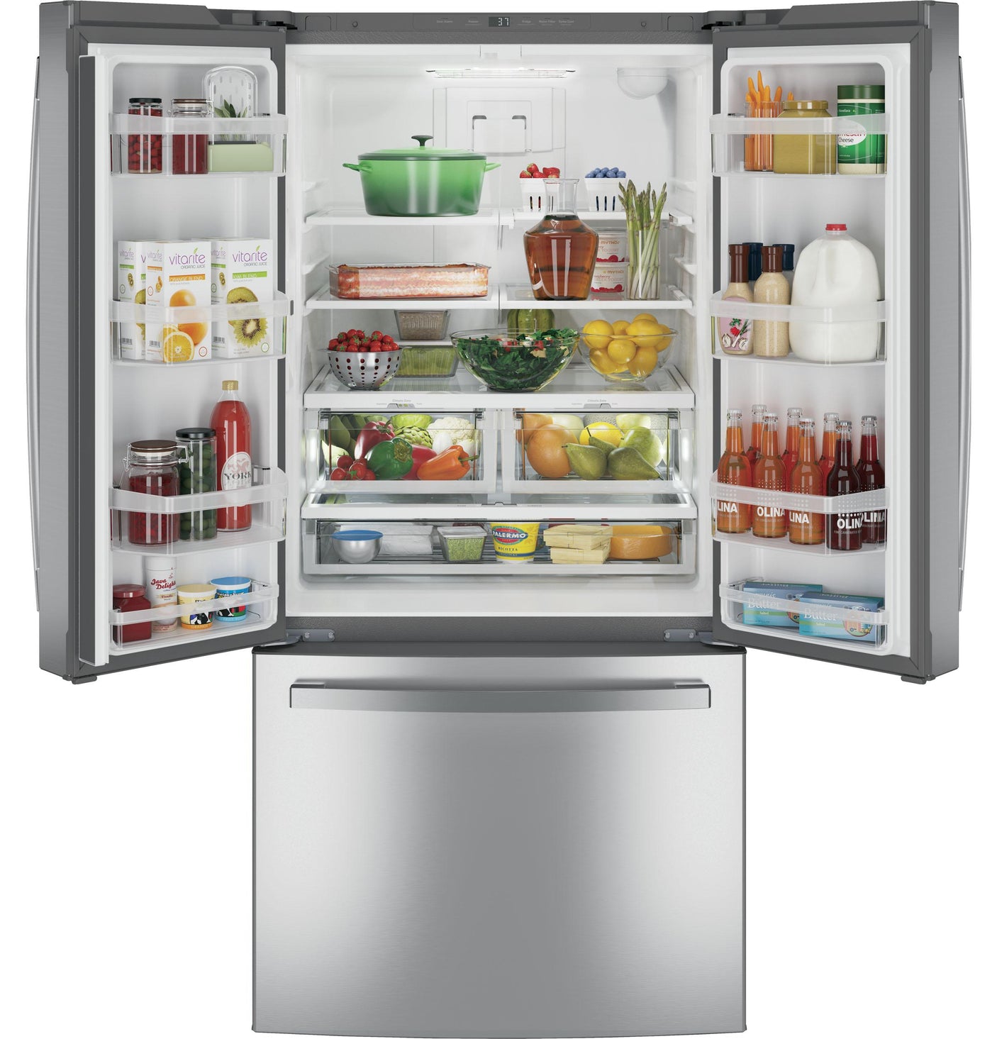 GE® ENERGY STAR® 24.7 Cu. Ft. French-Door Refrigerator