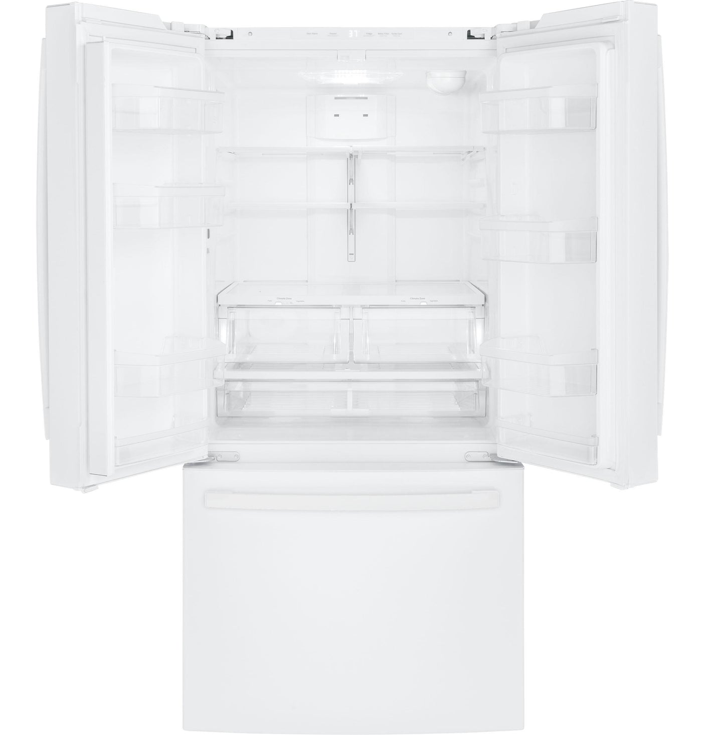 GE® ENERGY STAR® 18.6 Cu. Ft. Counter-Depth French-Door Refrigerator