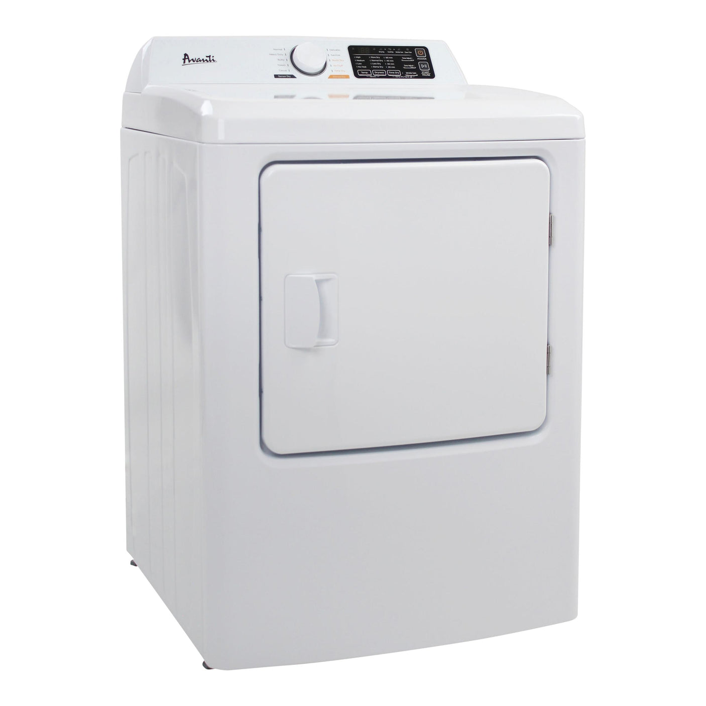 Avanti Front Load Electric Clothes Dryer, 7.0 cu. ft. Capacity - White / 7.0 cu. ft.