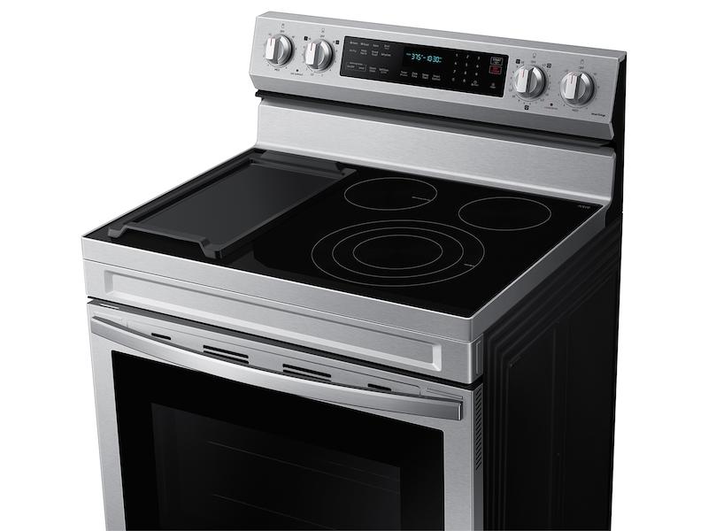 6.3 cu. ft. Smart Freestanding ENERGY STAR® Certified Electric Range with Air Fry and Griddle in Stainless Steel