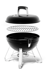 Legend 14 Charcoal Portable Kettle Grill , Charcoal, Black