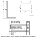 GE® ENERGY STAR® 25.3 Cu. Ft. Side-By-Side Refrigerator