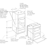 GE® 24" Double Wall Oven