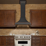 ZLINE Designer Series Oil-Rubbed Bronze Wall Range Hood (8632B)