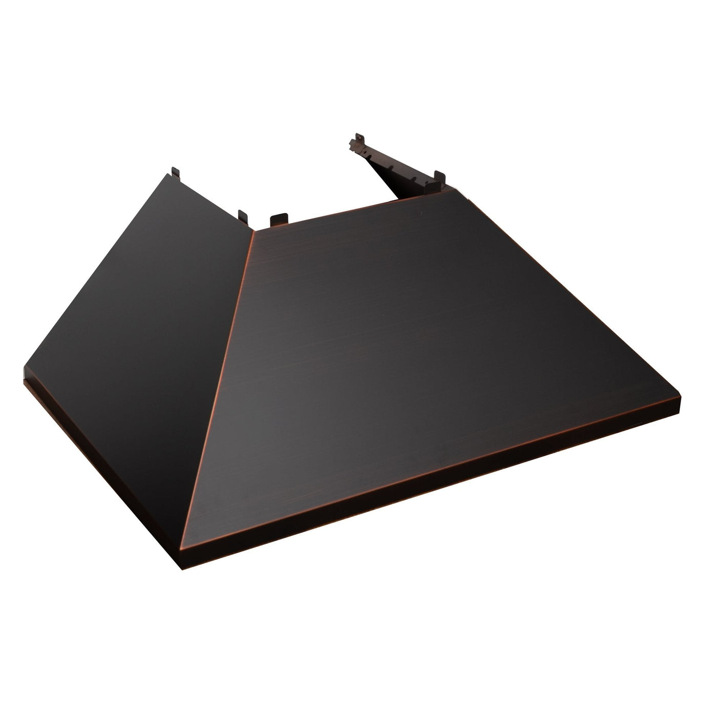 ZLINE Ducted DuraSnow Stainless Steel Range Hood with Oil Rubbed Bronze Shell (8654ORB)