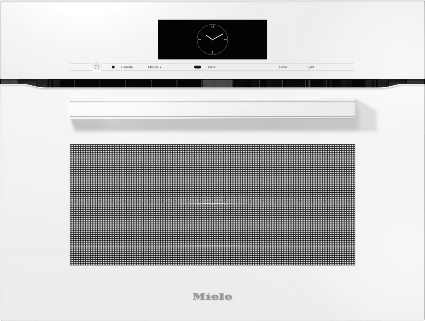 H 7840 BM AM - 24" compact speed oven in a perfectly combinable design with automatic programs and roast probe.