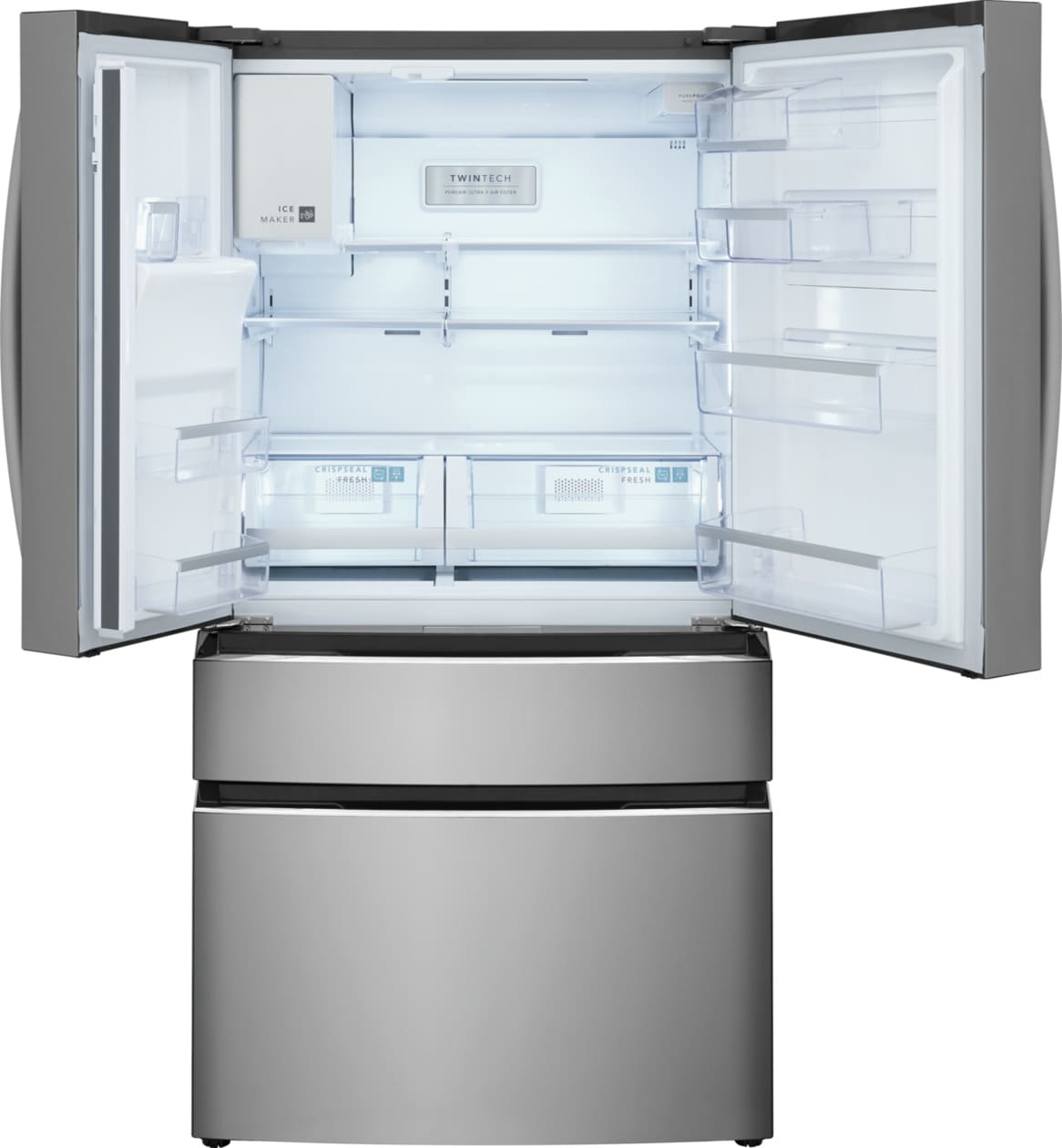 Frigidaire Gallery 22 Cu. Ft. Counter-Depth 4-Door French Door Refrigerator