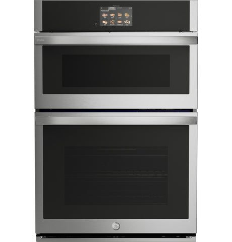 GE Profile™ 30 in. Combination Double Wall Oven with Convection, Air Fry, Steam, Sous Vide, and Advantium® Technology