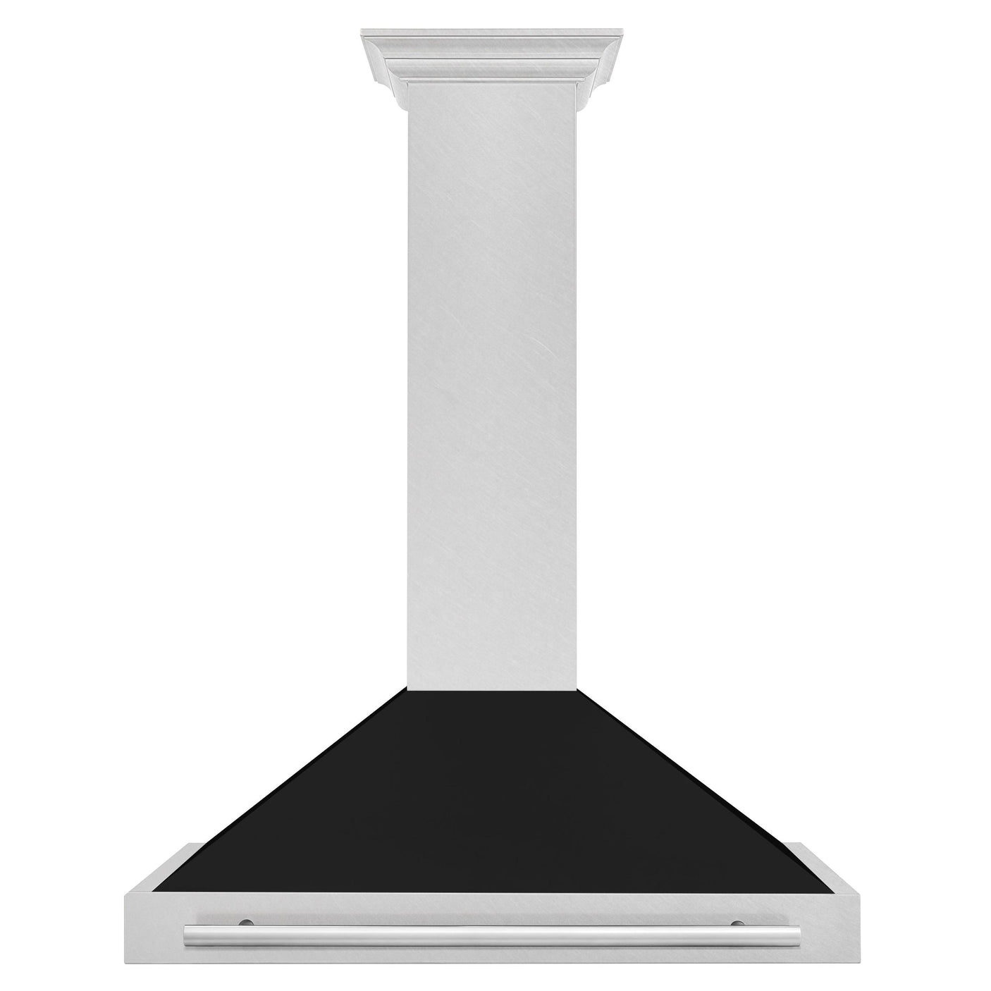 ZLINE 36 in. Stainless Steel Range Hood with Stainless Steel Handle and Color Options (KB4STX-36) [Color: Black Matte Shell]