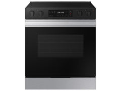 Bespoke 6.3 cu. ft. Smart Slide-In Electric Range with Precision Knobs in Stainless Steel