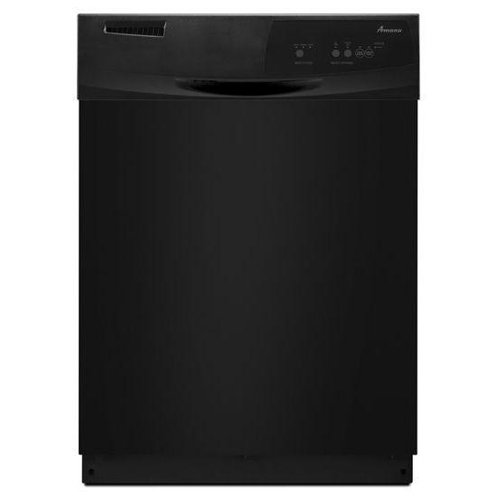 Amana® Dishwasher with Triple Filter Wash System - black