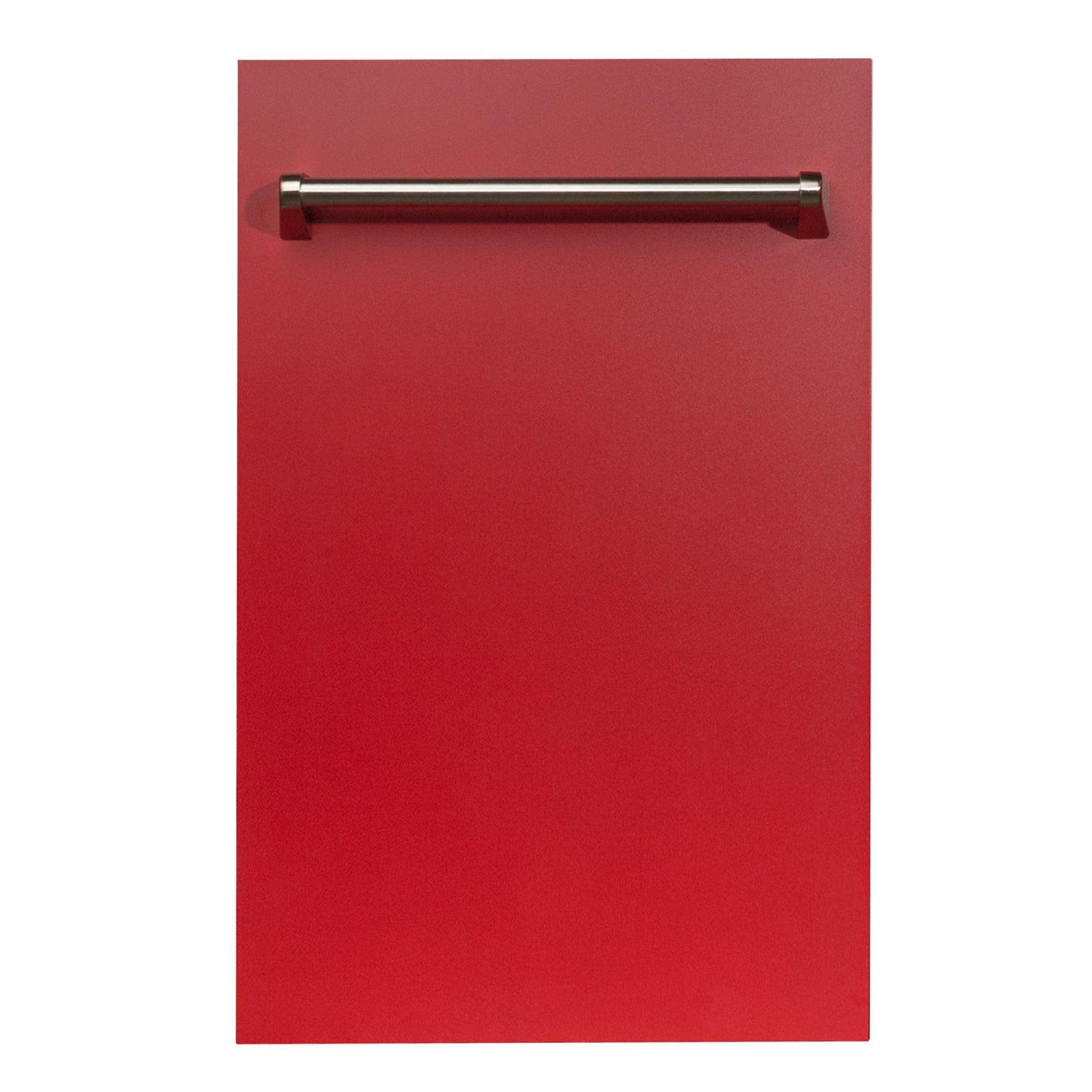 ZLINE 18 in. Dishwasher Panel with Traditional Handle (DP-18) [Color: Red Gloss]