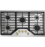 Café™ 5 Gas Cooktop Knobs - Brushed Brass