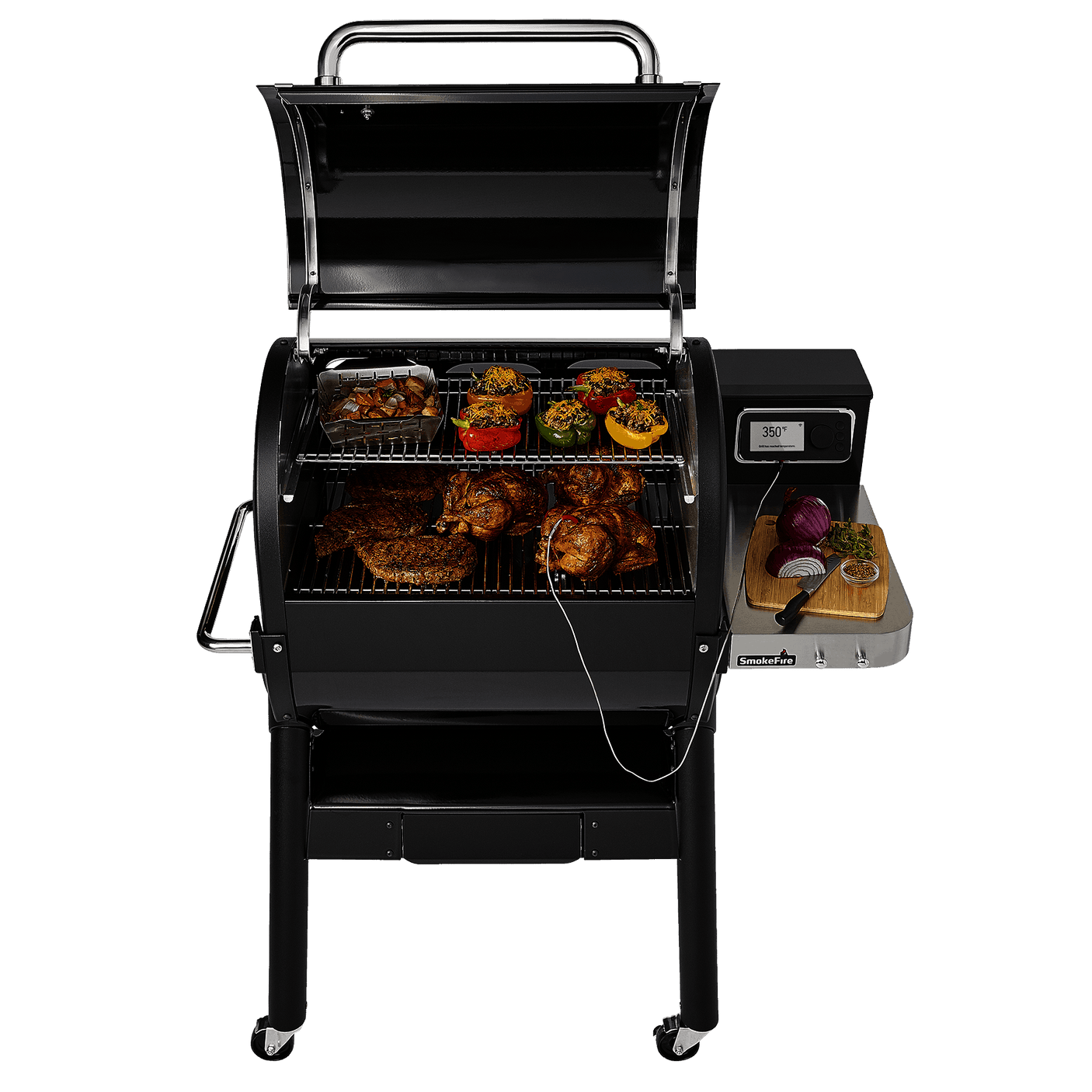 SmokeFire EX4 (2nd Gen) Wood Fired Pellet Grill - Black