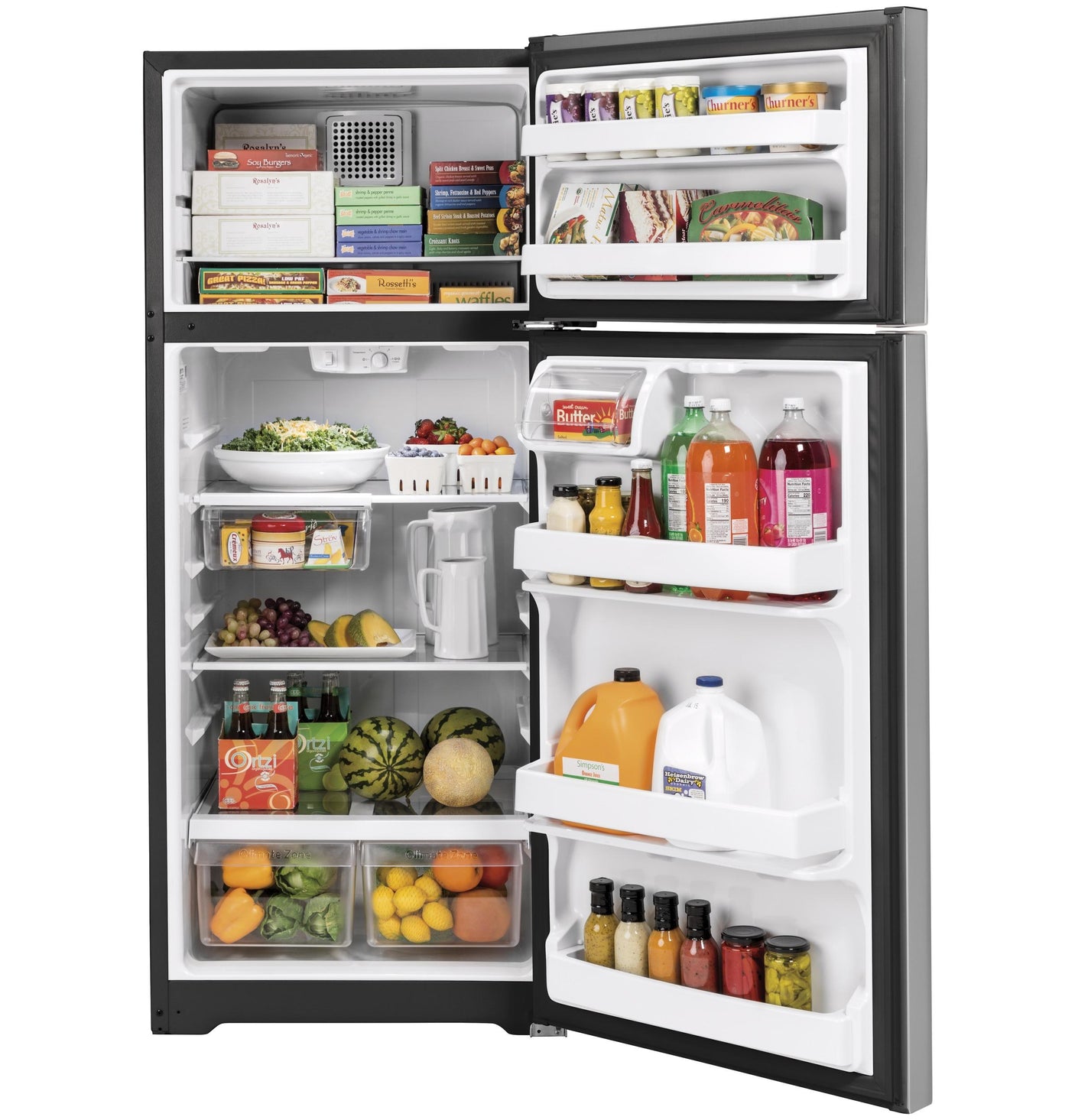 GE® 17.5 Cu. Ft. Top-Freezer Refrigerator