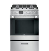 24" 2.9 Cu. Ft. Gas Free-Standing Range with Convection and Modular Backguard