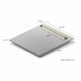 ZLINE 24 in. Autograph Edition Monument Dishwasher Panel with Champagne Bronze Handle in Color Options (DPMTZ-24-CB) [Color: DuraSnow Stainless Steel with Champagne Bronze Handle]