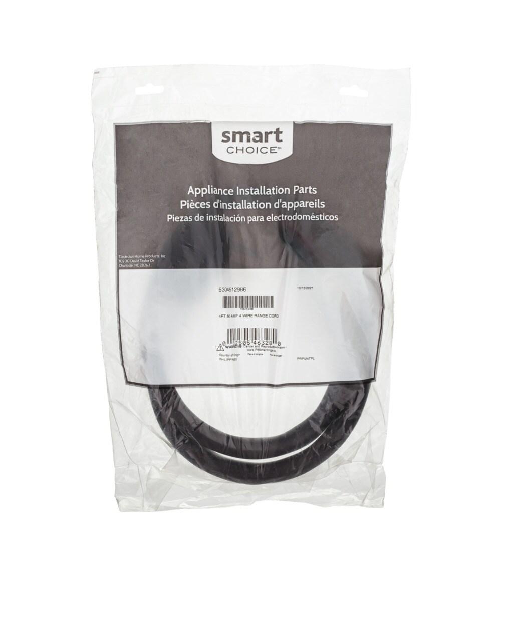 Smart Choice 4' 50 Amp 4 Wire Range Cord