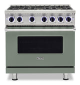 36" Sealed Burner Gas Range - VGR7362 Viking 7 Series