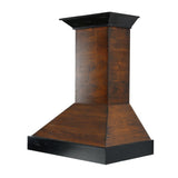 ZLINE Ducted Wooden Wall Mount Range Hood in Antigua and Walnut with Remote Motor (KBAR-RS)