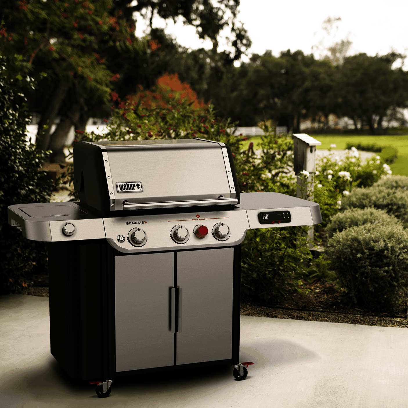 Genesis SX-335 Smart Gas Grill (Natural Gas) - Stainless Steel