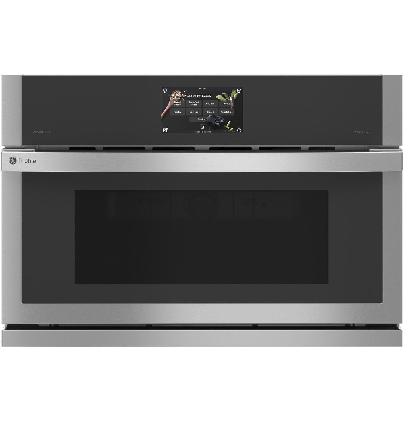 GE Profile™ 30" Single Wall Oven with 120V Advantium® Technology