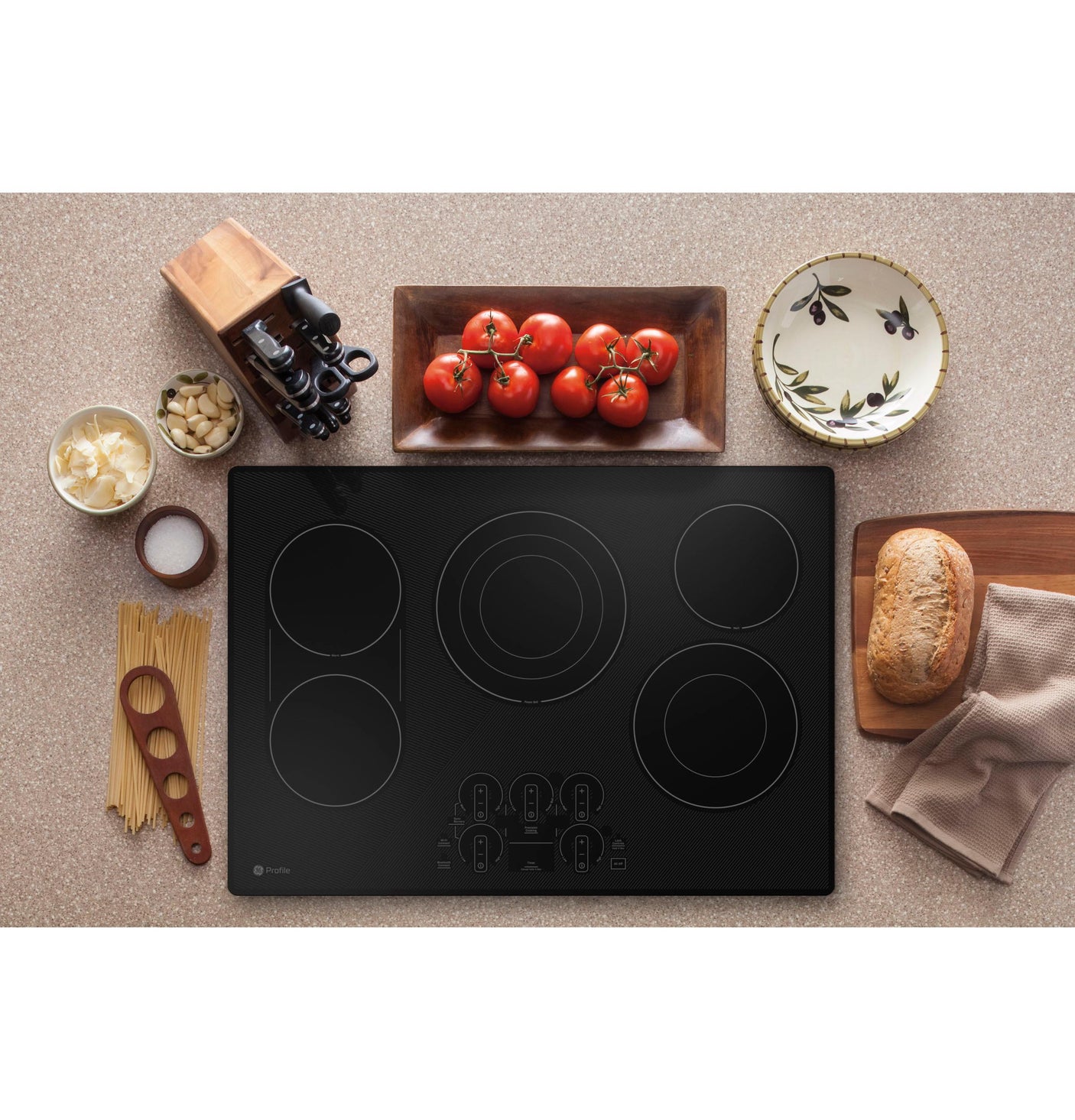 GE Profile™ 30" Built-In Touch Control Electric Cooktop