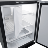 24-In Built-In Refrigerator Freezer With Crescent Ice Maker with Door Style - Stainless Steel