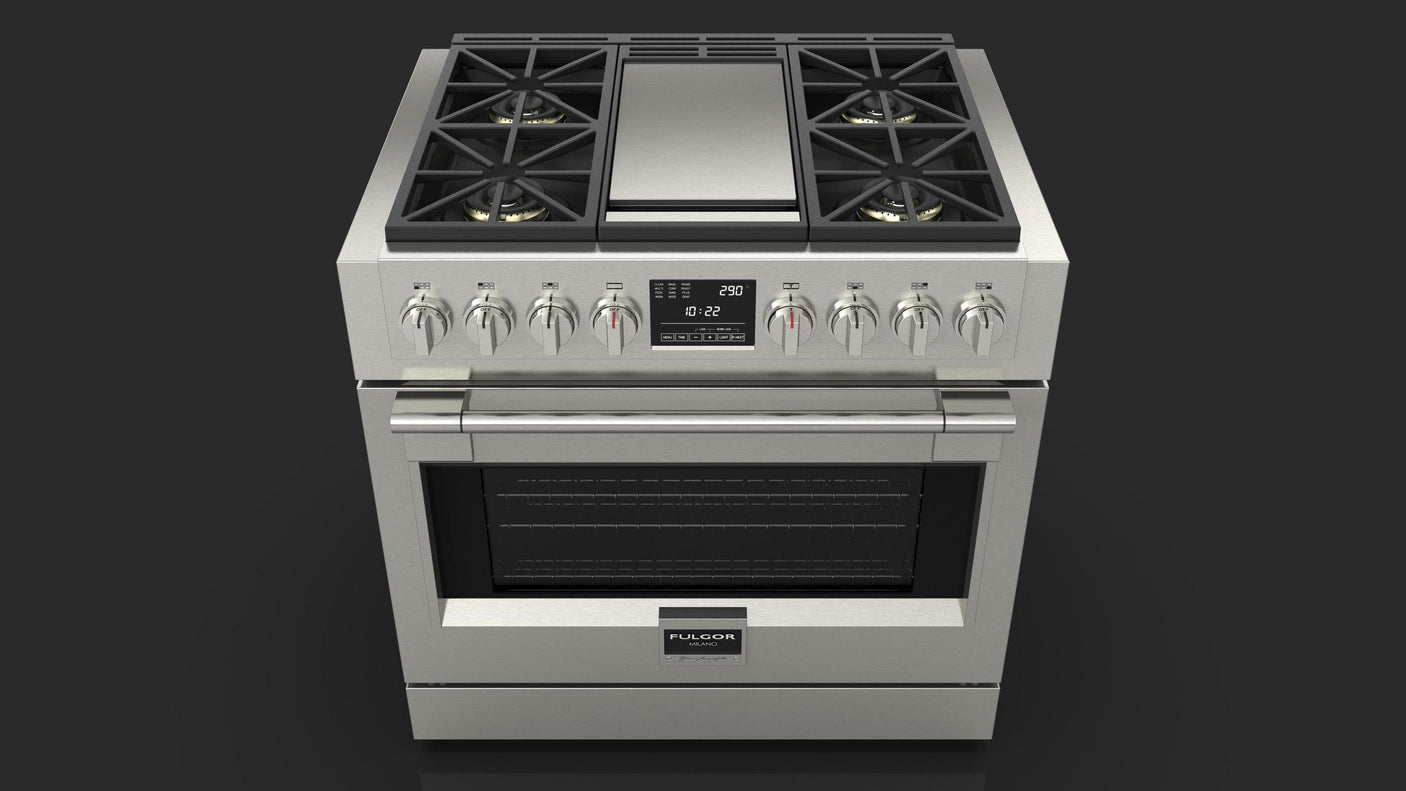 36" DUAL FUEL PRO RANGE WITH GRIDDLE