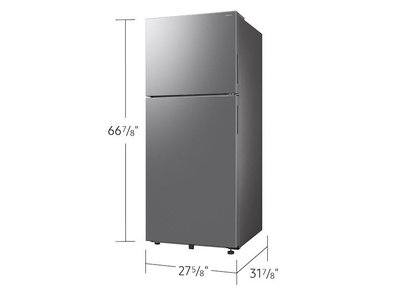 18 cu. ft. Top Freezer Refrigerator with All-Around Cooling in Stainless Steel