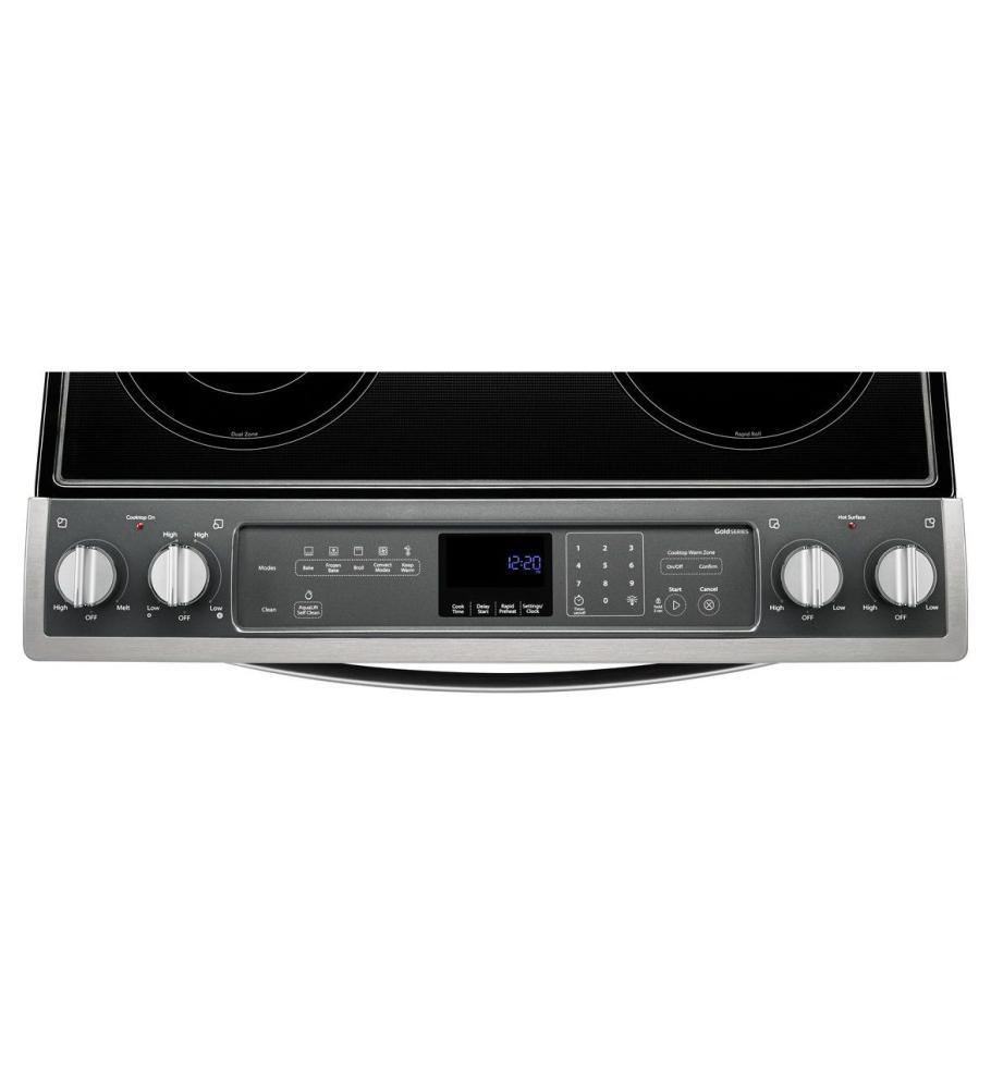 6.2 cu. ft. Front-Control Electric Range with True Convection