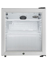 Danby 1.6 cu. ft. Compact Glass Door Fridge in Platinum