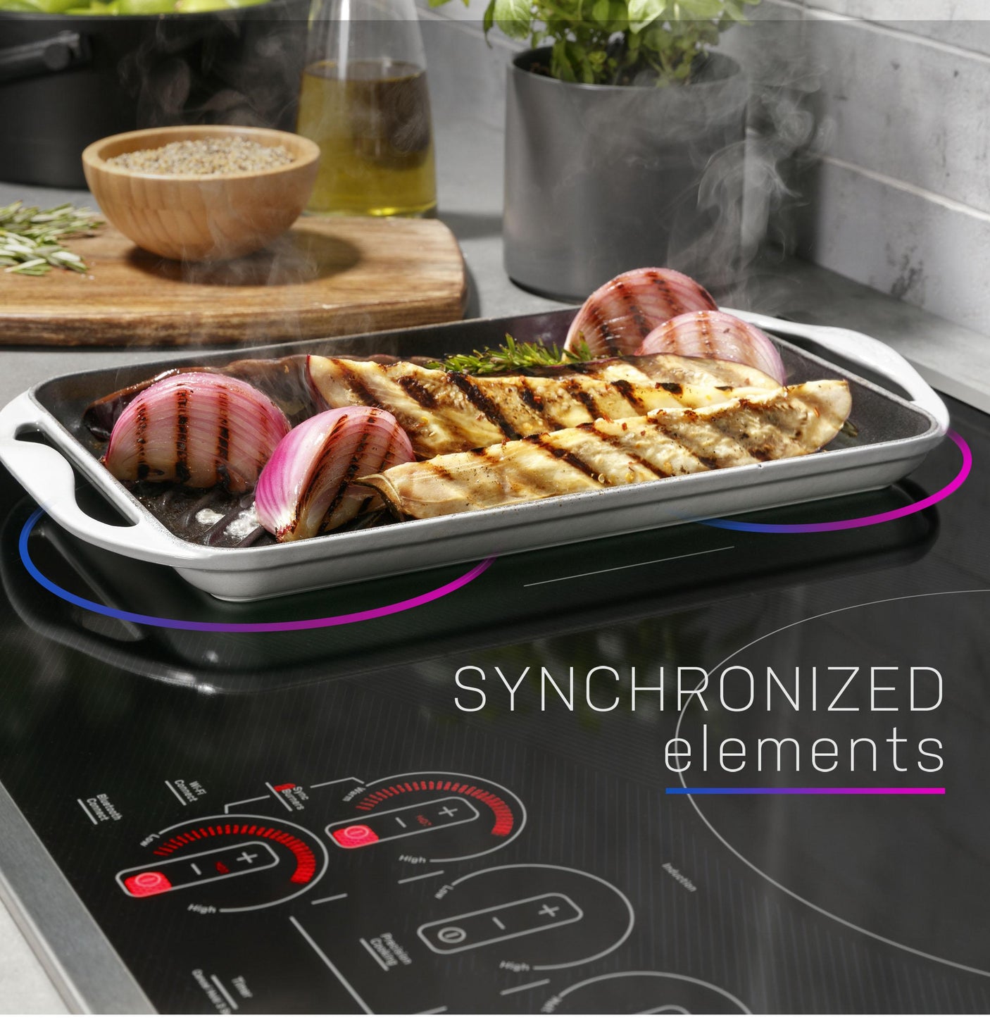 GE Profile™ 30" Built-In Touch Control Induction Cooktop