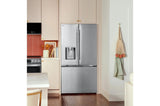 LG Counter-Depth MAX™ with Zero Clearance™ 3-Door French Door Refrigerator with Thin Door Design