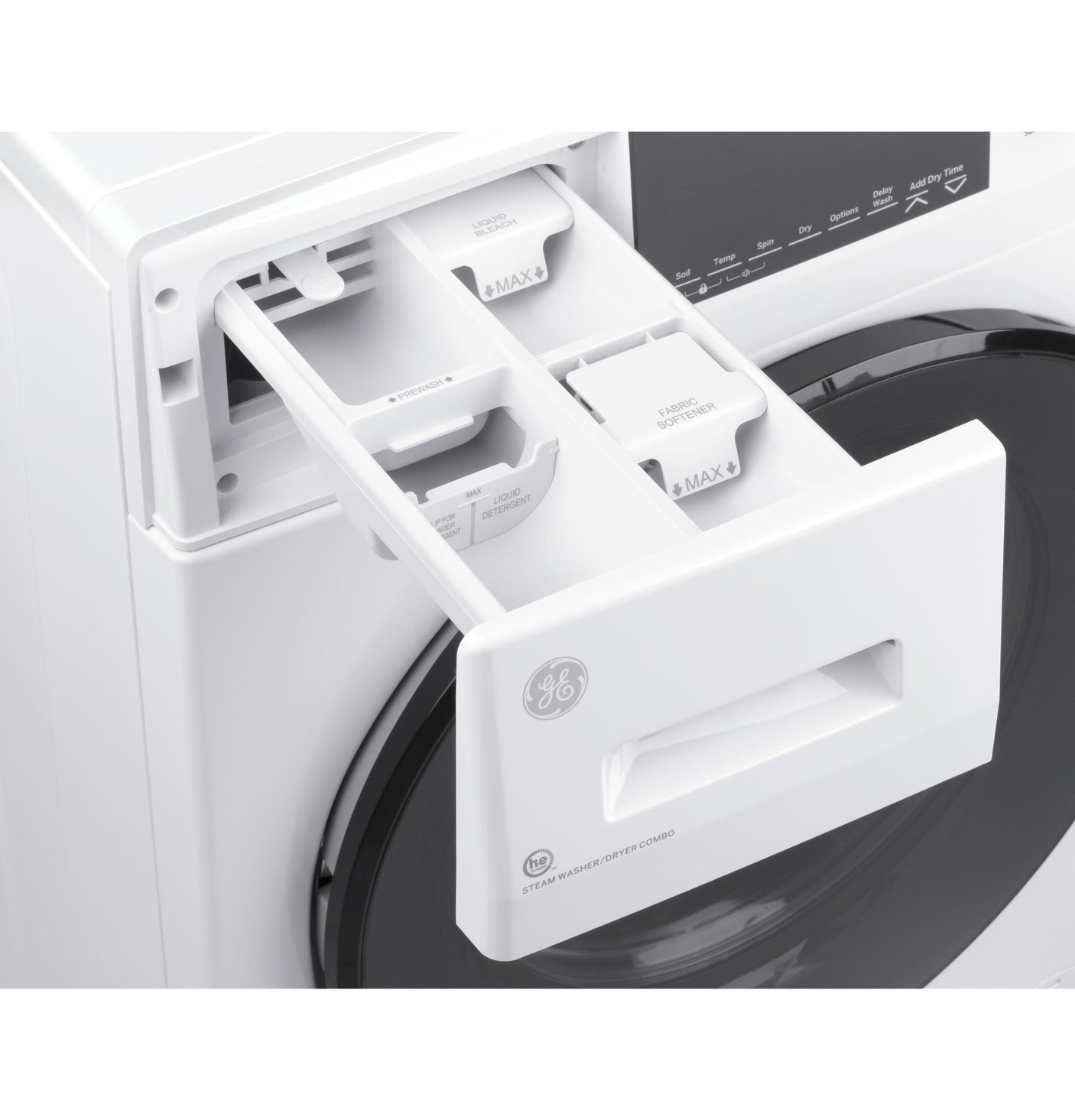 GE® 24" 2.4 cu. ft.Capacity Front Load Washer/Condenser Dryer Combo