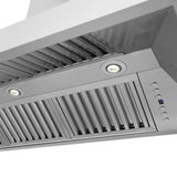 ZLINE Professional Convertible Vent Wall Mount Range Hood in Stainless Steel (597)